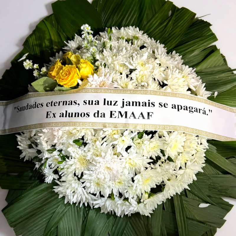 Coroa de flores fúnebre em Petrolina e Juazeiro