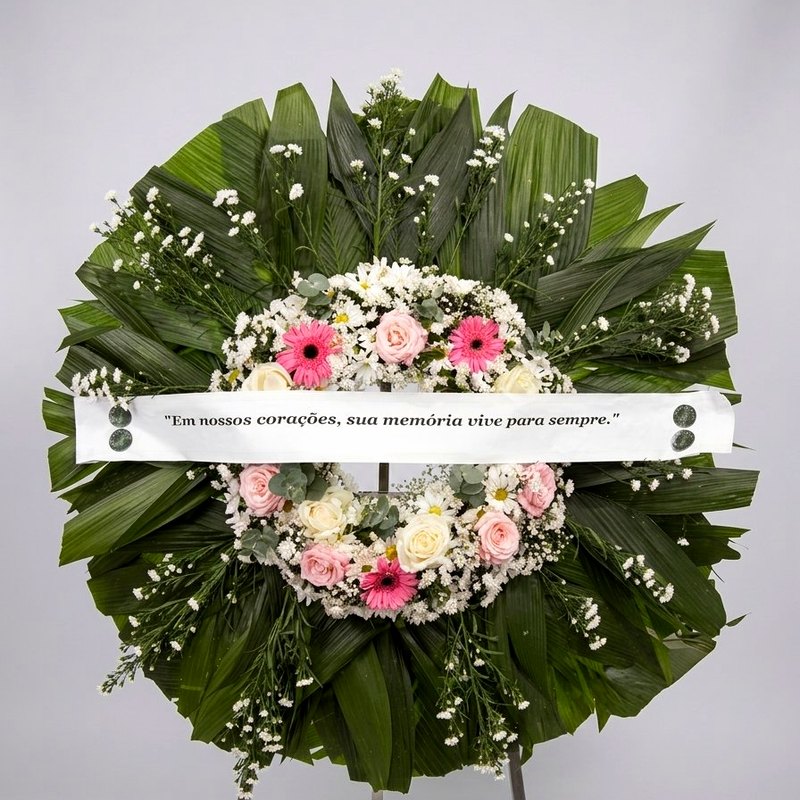 Coroa de flores Vazada G Nature em Petrolina e Juazeiro