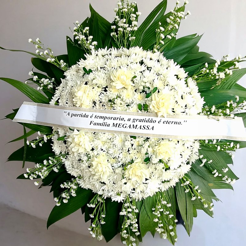 Coroa de flores Disco G Serenity em Petrolina e Juazeiro